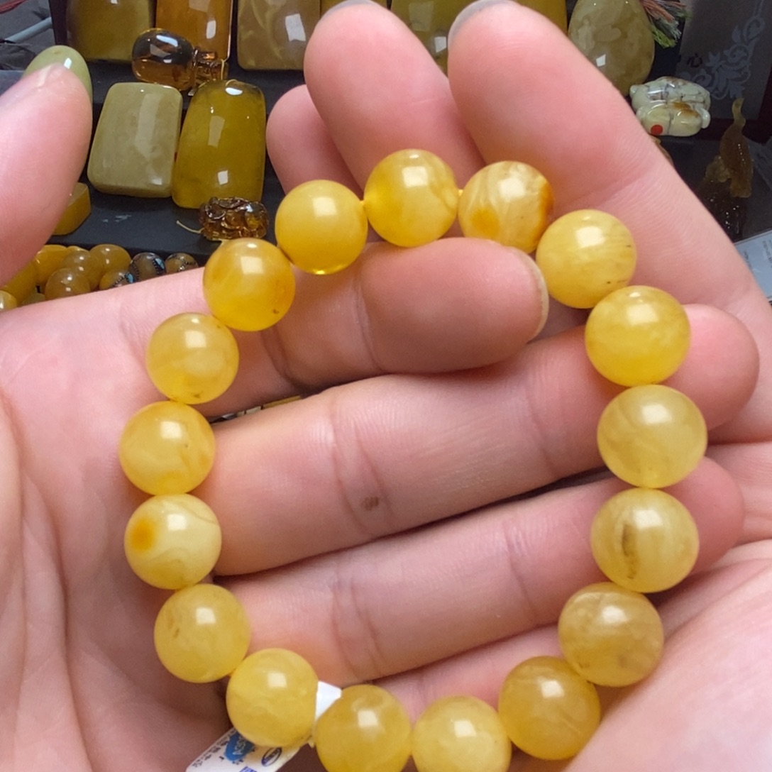 琥珀未镶嵌裸石蜜蜡