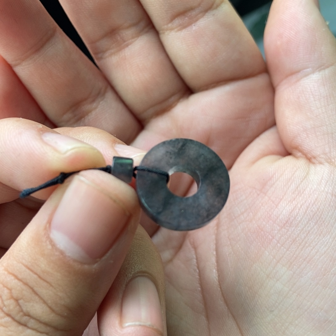 定制翡翠未镶嵌平安扣