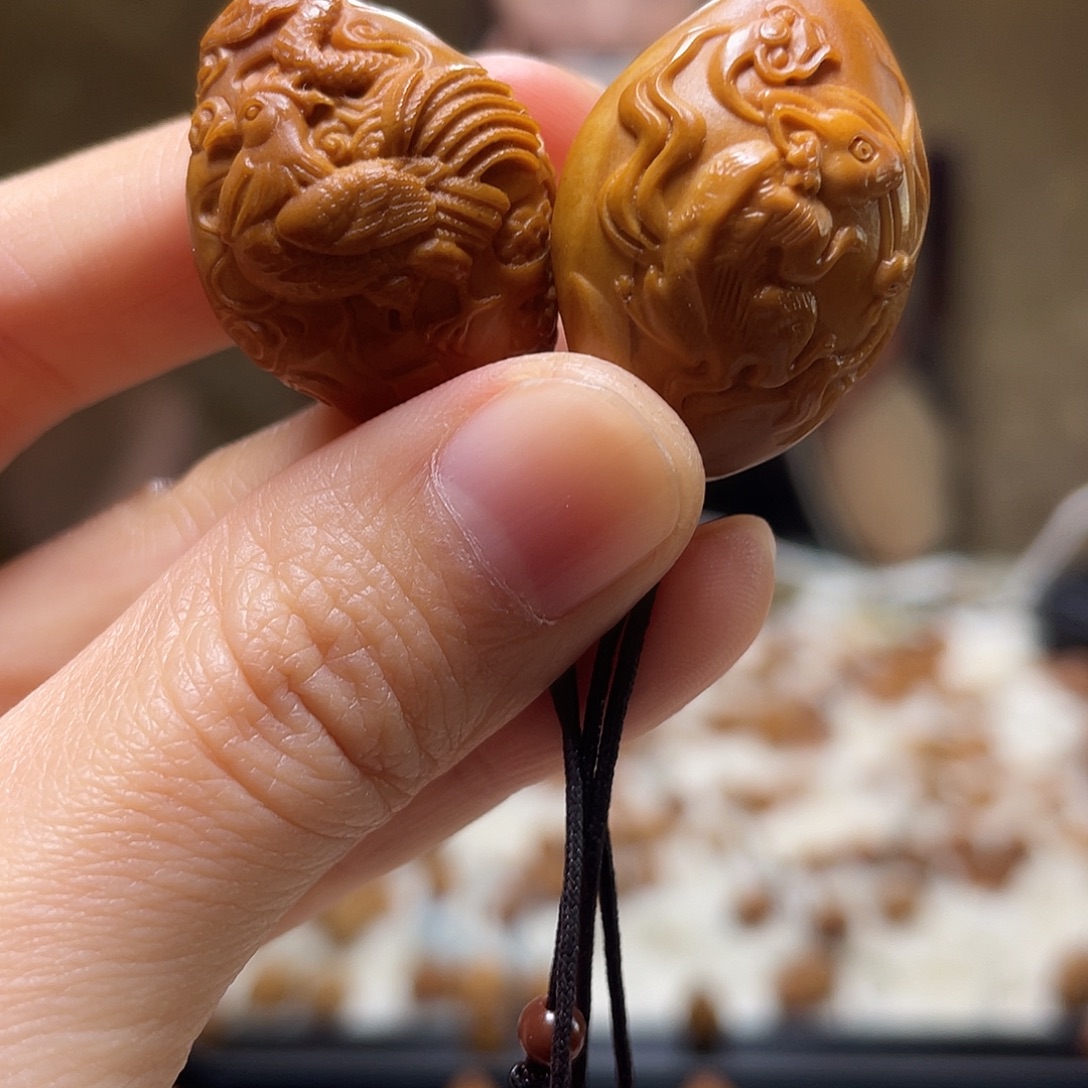 橄榄核手串/手链橄榄核 鸡鼠