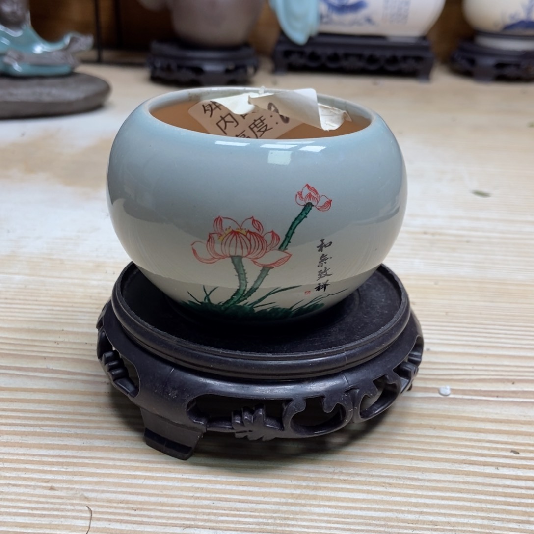 瓷片陶瓷花盆陶瓷艺术