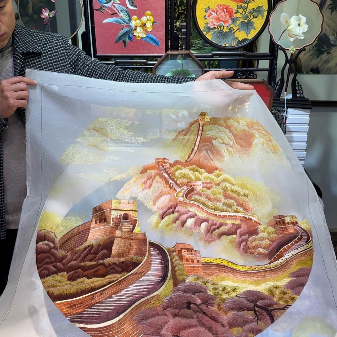 刺绣刺绣工艺精湛