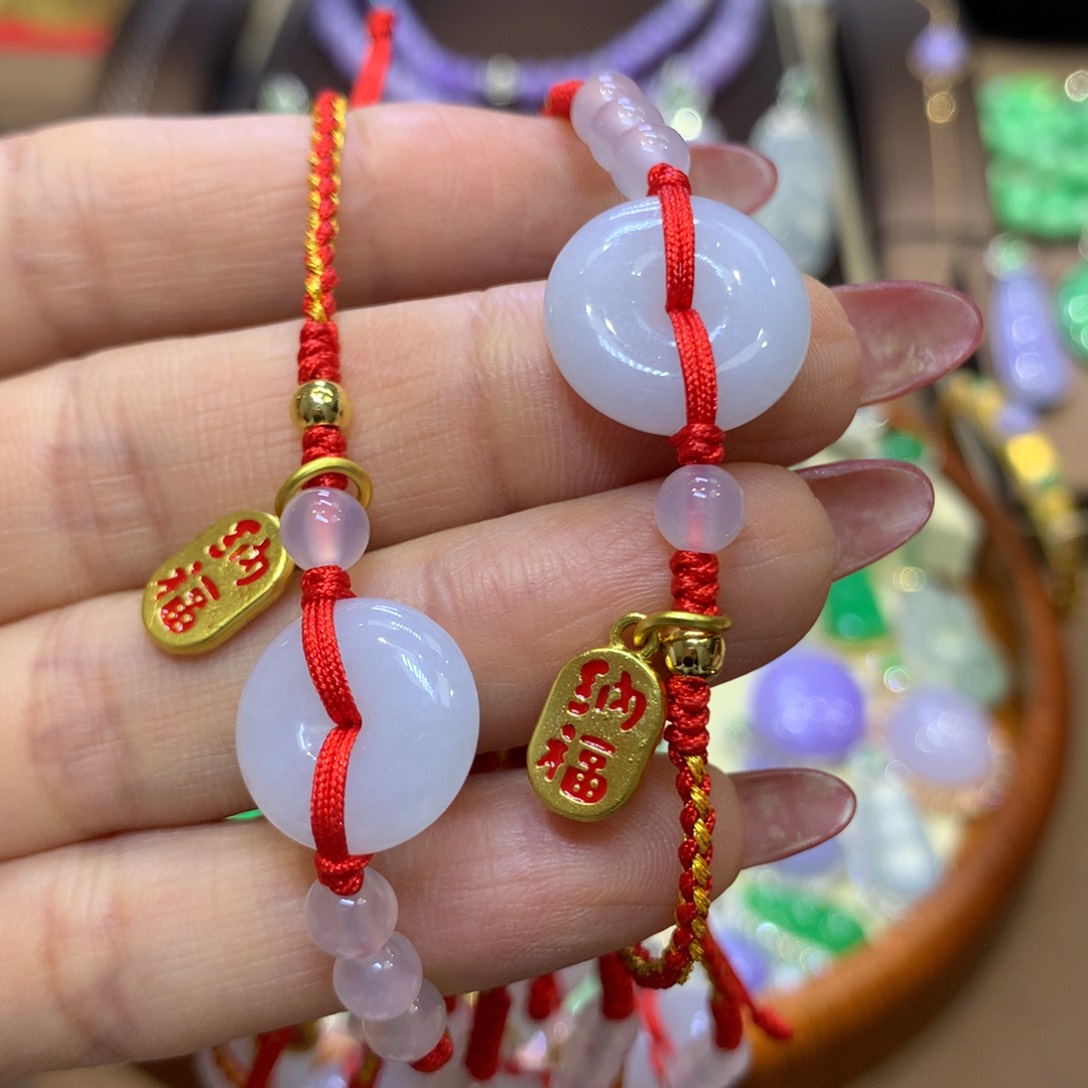 【闪购商品】翡翠未镶嵌颈饰h****.翡翠