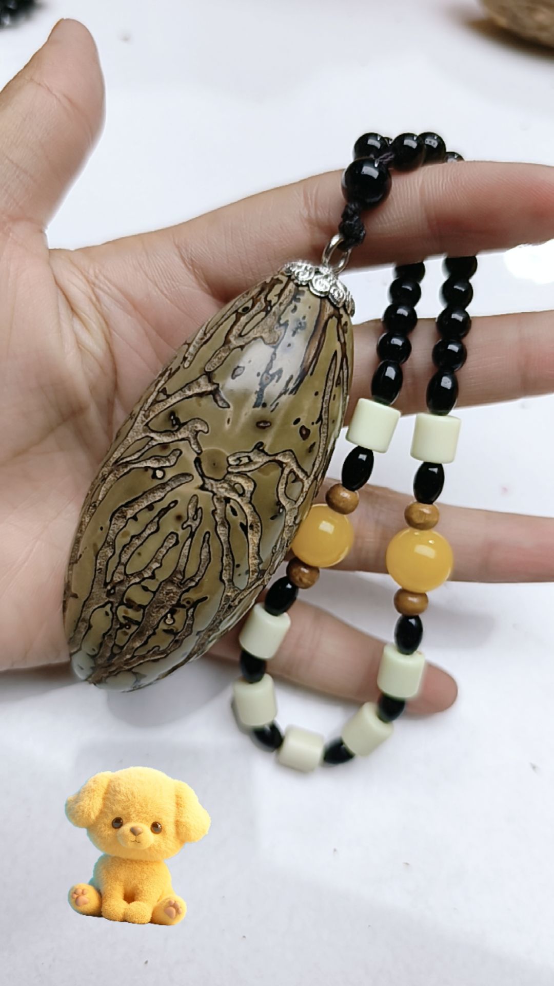 精选玉华千眼菩提果文玩天然。开果不退纯天然手把件精品挂件