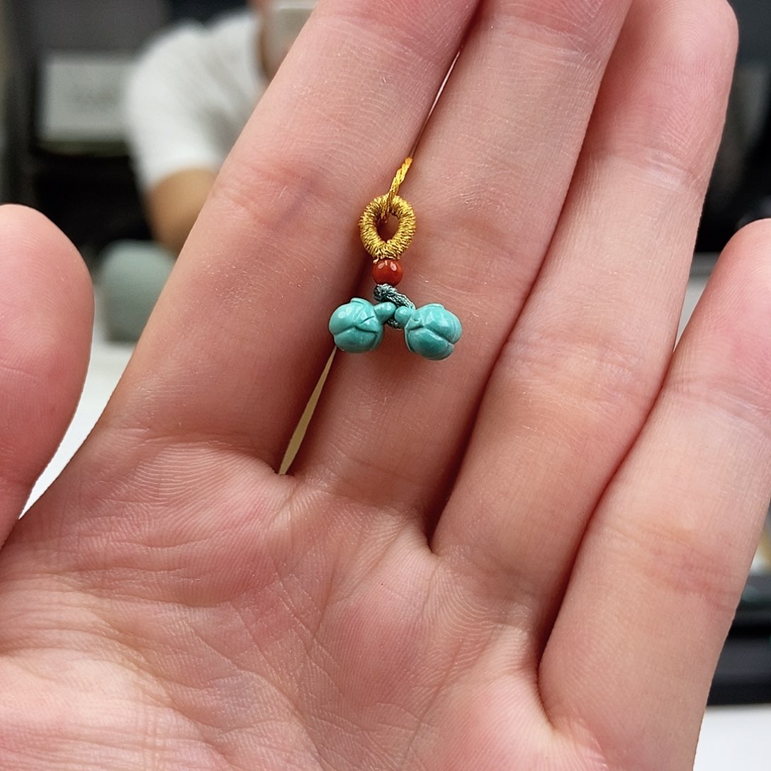 未镶嵌绿松石珠宝奇石