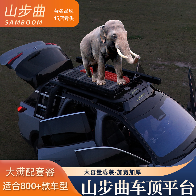 山步曲奔腾T55 T77 T90 T3东南 DX7专用汽车车顶行李架拓展平台