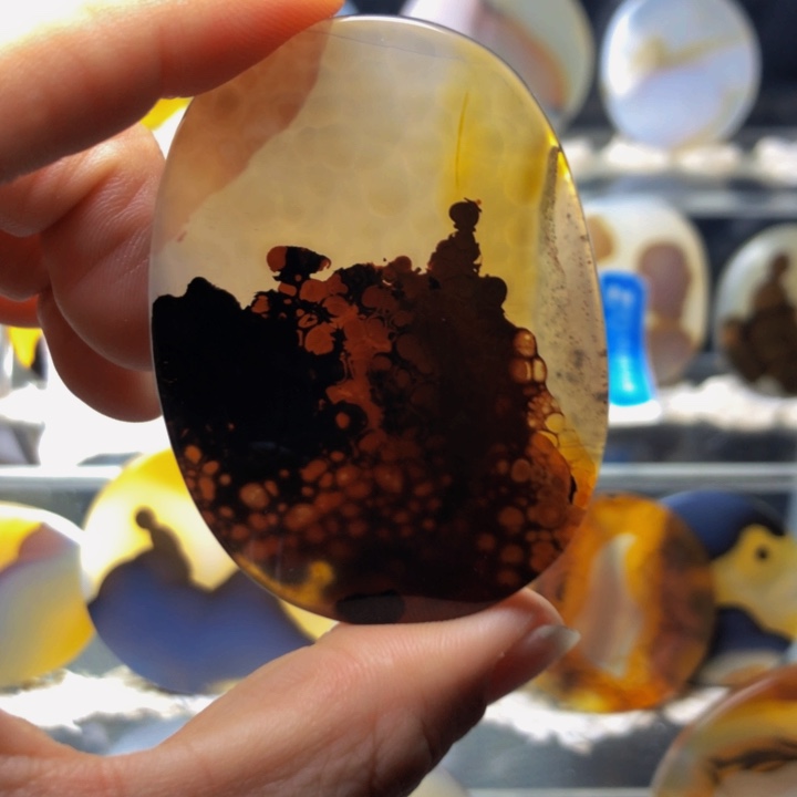 合金玛瑙/玉髓珠宝奇石12有瑕