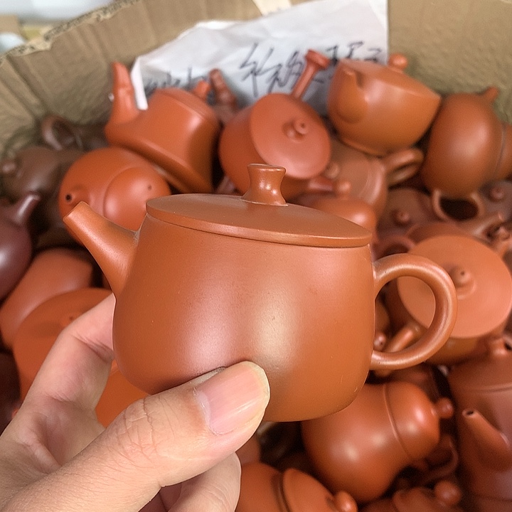 原矿朱泥茶壶茶具家用150