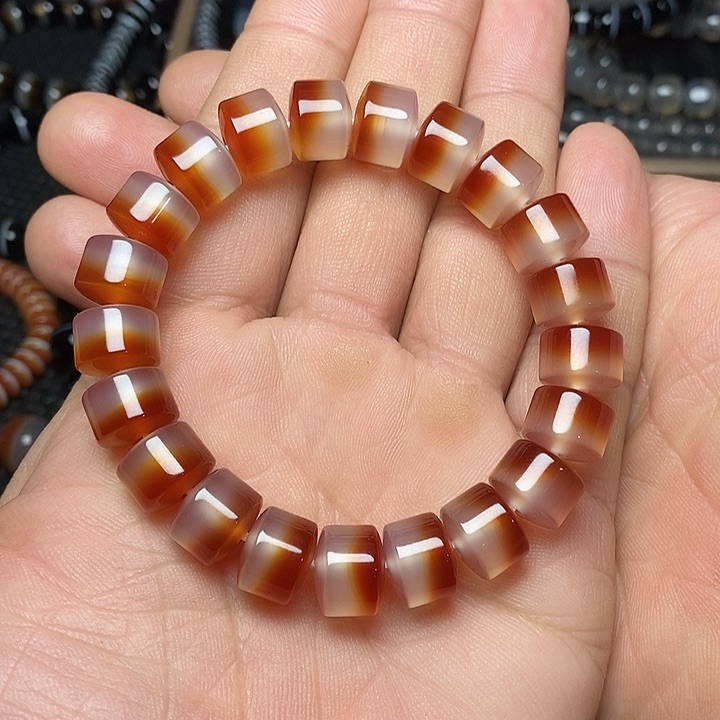 玛瑙/玉髓手链未镶嵌