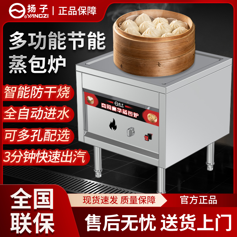 YANGZI/扬子商用蒸包炉电热节能小笼包馒头肠粉多功能燃气蒸包炉