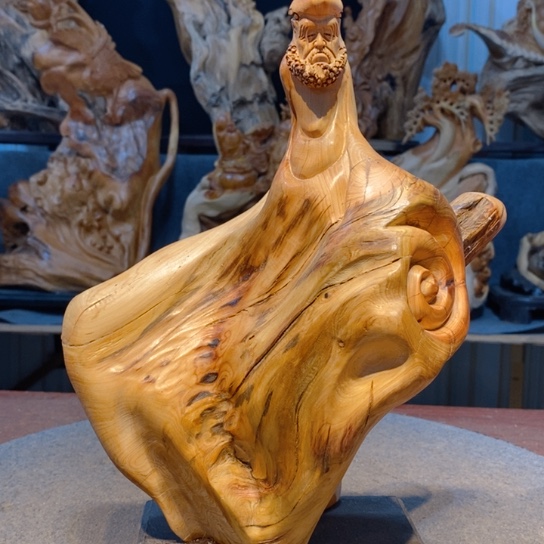 柏木（崖柏）根雕摆件