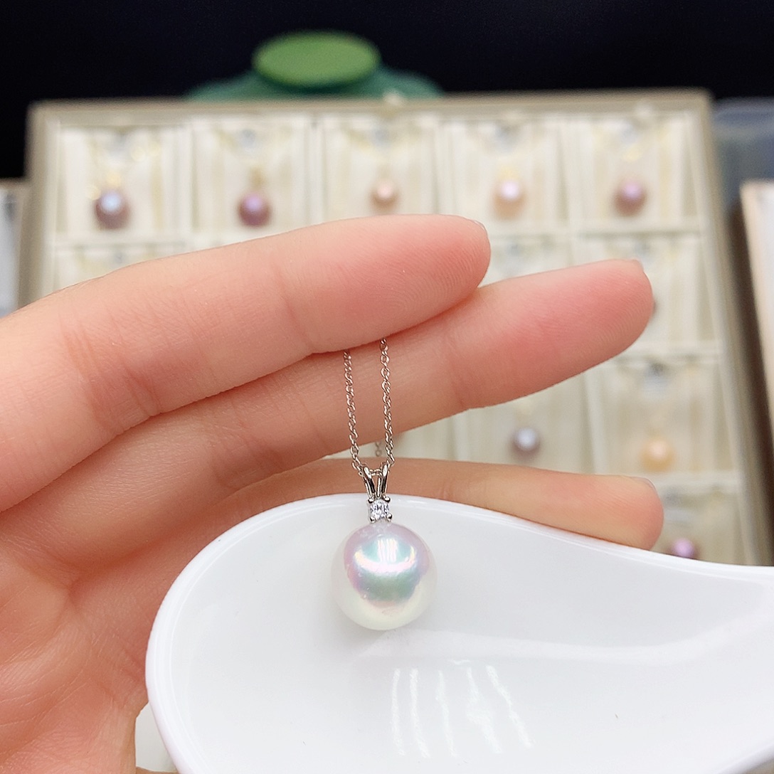 淡水珍珠颈饰合金