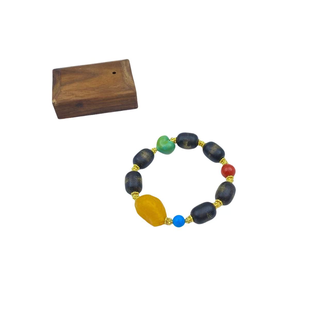 檀木轻奢手链S1695合金