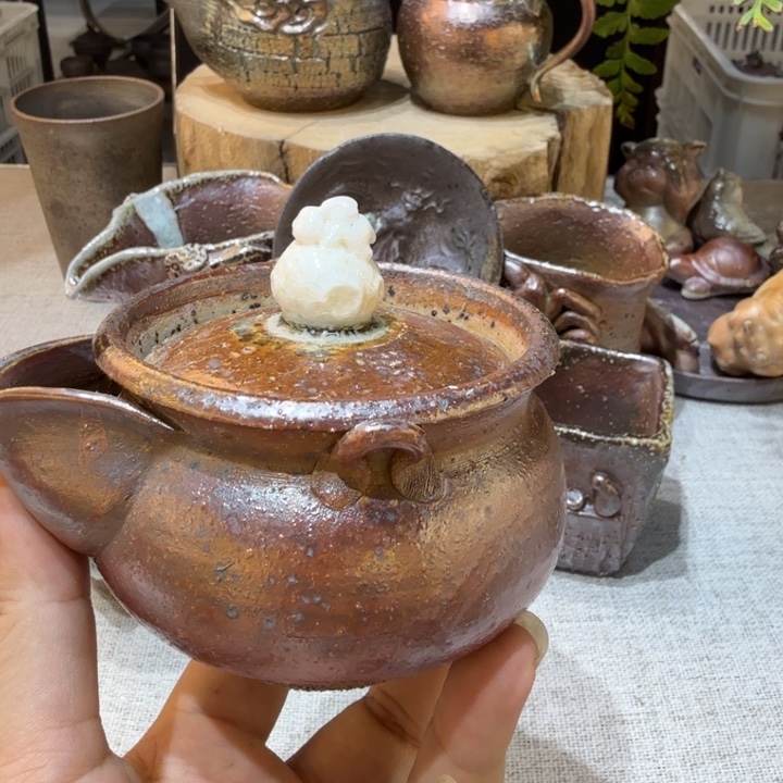 盘陶精品柴烧福利放漏