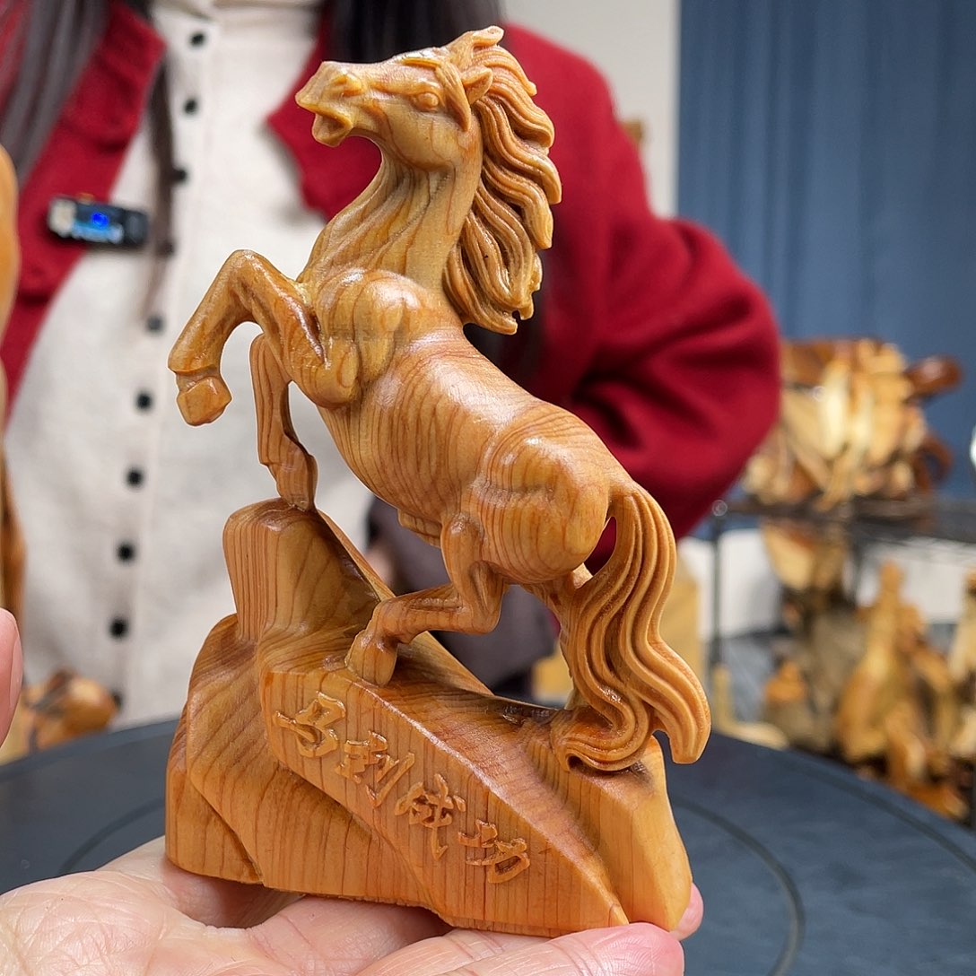 柏木（崖柏）手把件