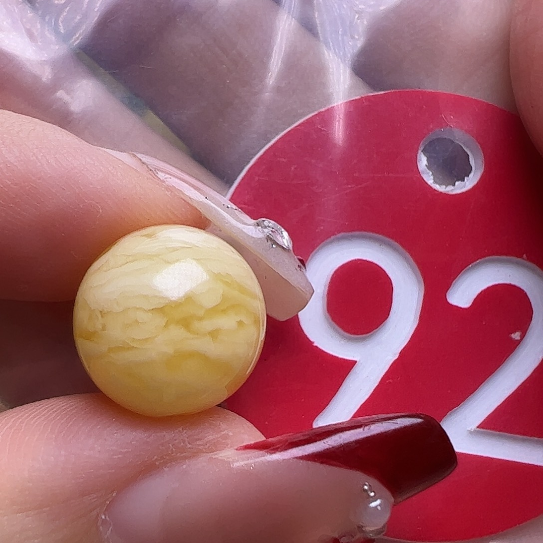 蜜蜡未镶嵌珠宝奇石济**泽12mm圆珠