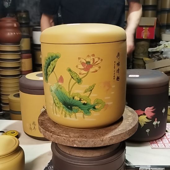 紫砂茶叶罐茶叶罐红标139