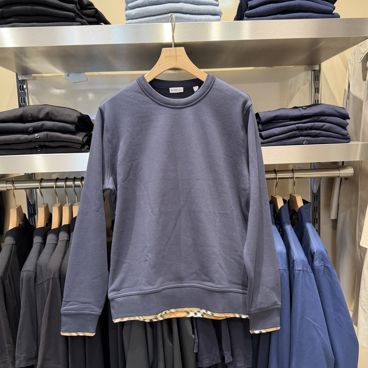 未使用 BURBERRY/博柏利  New巴宝莉 男装 卫衣 81042781