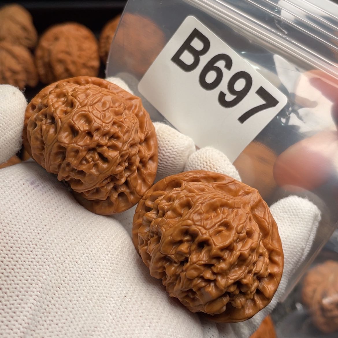 【闪购商品】文玩核桃吊坠阿*※B697宫灯45