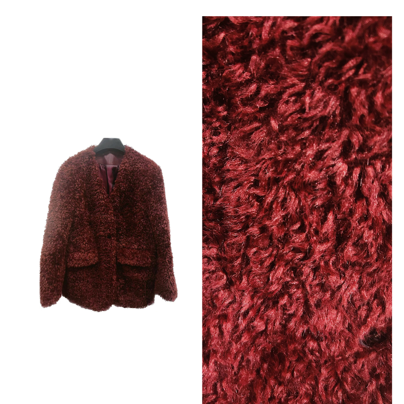 【年年红】新年限定高质量小香风女装秋冬时尚定制外套