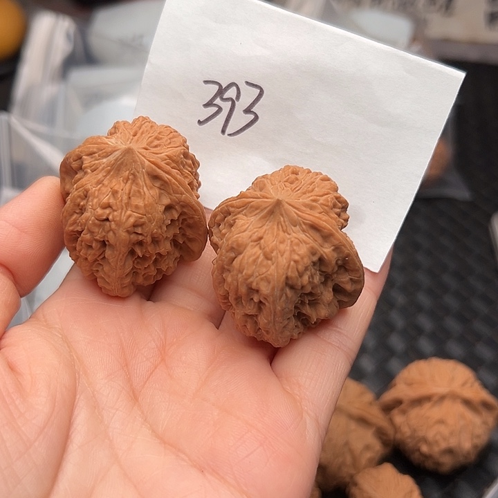 吊坠文玩核桃38尺寸平谷凹底