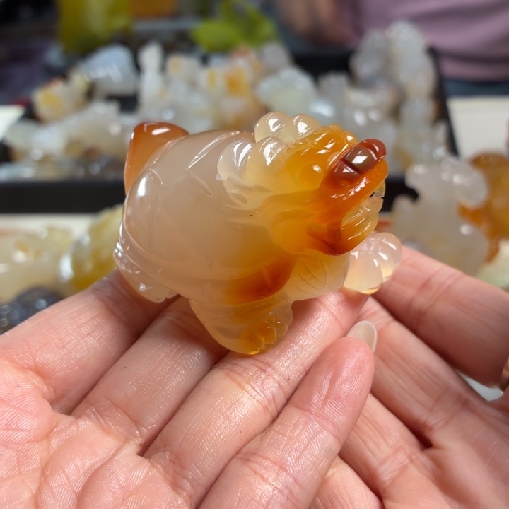 玛瑙/玉髓未镶嵌吊坠(不含链)