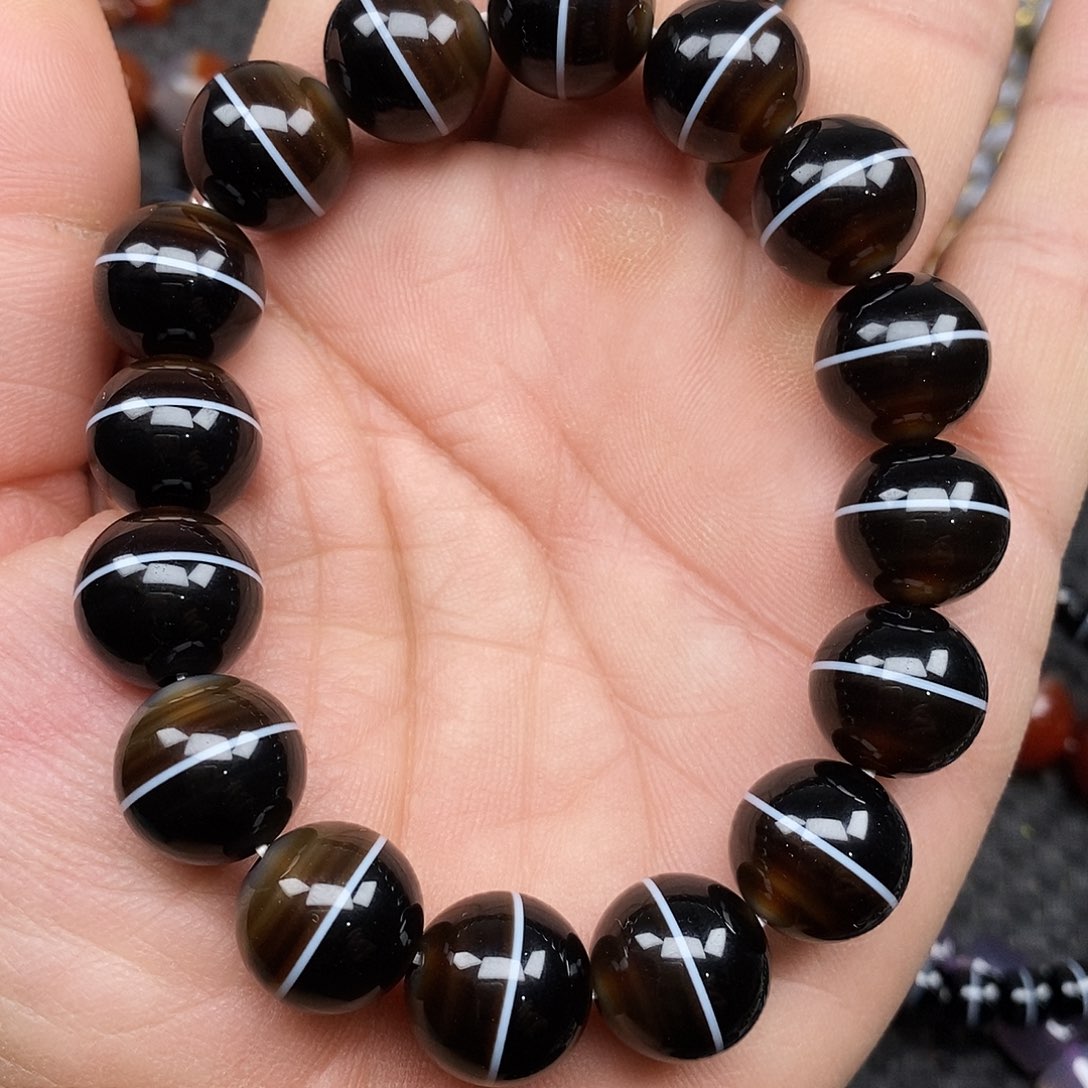 玛瑙/玉髓未镶嵌手链