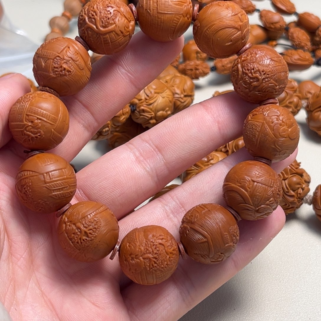 橄榄核吊坠浪**啷景秀山河