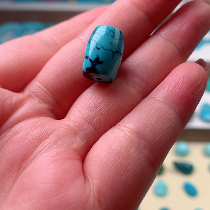 绿松石珠宝半成品未镶嵌