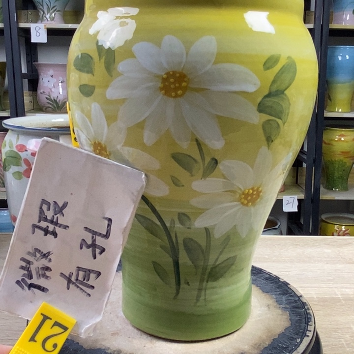 景德镇高温陶瓷花盆