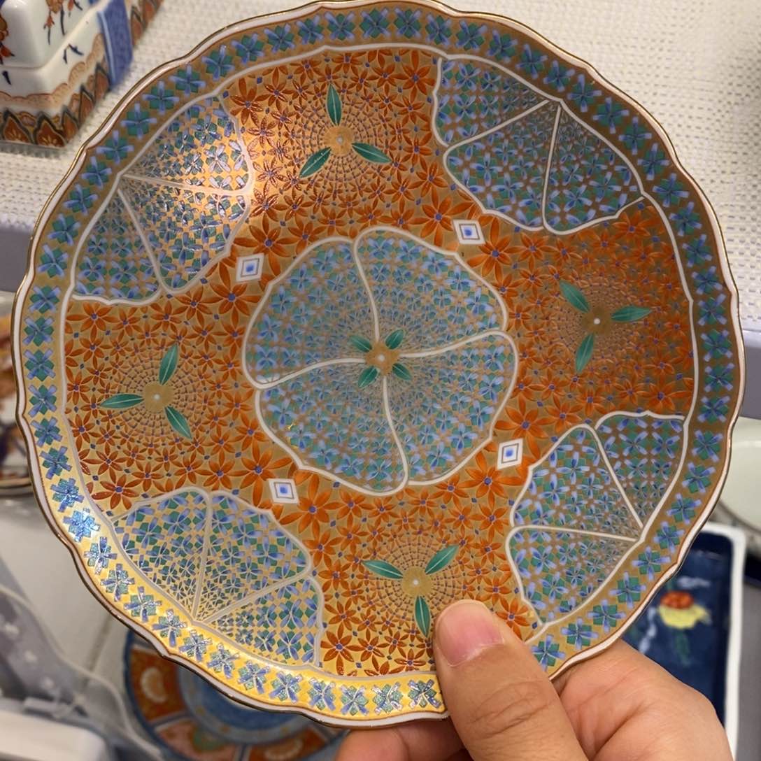 碟15 厘米 小杨瓷器陶瓷陶瓷