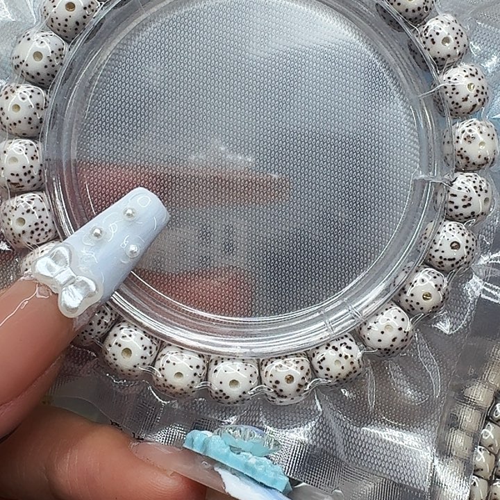 星月菩提手串534入门白星月菩提98桶单圈