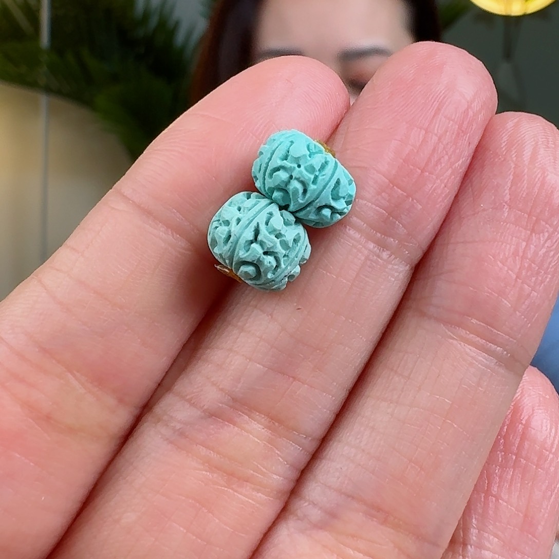 绿松石珠宝奇石未镶嵌