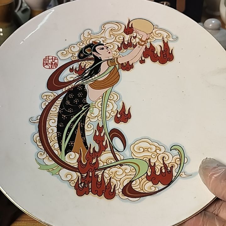 盘瓷片陶瓷杯盘壶碗都有