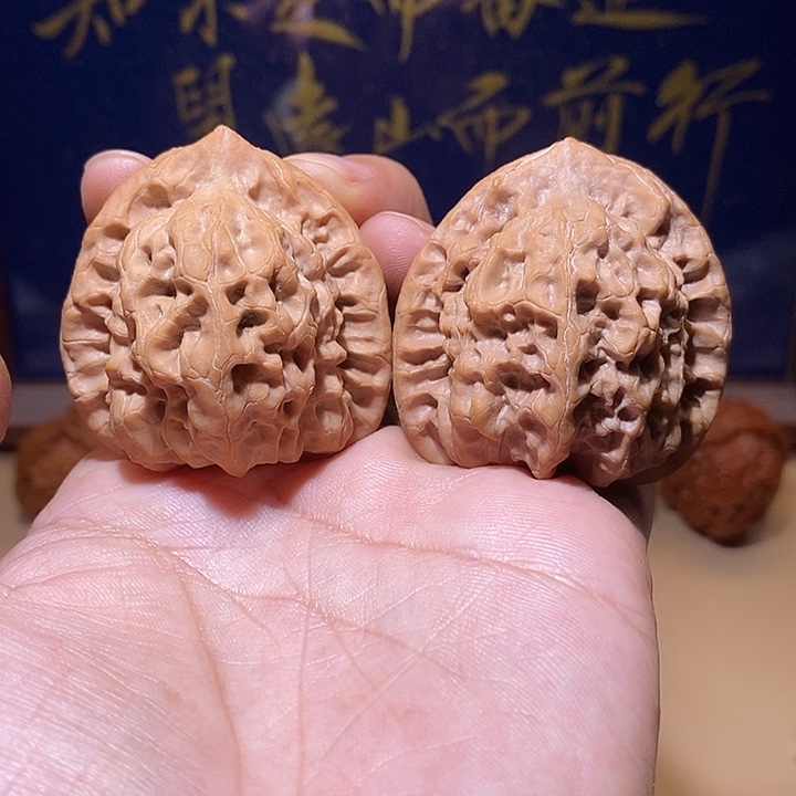 把件文玩核桃全品无修43尺蓟县佛肚