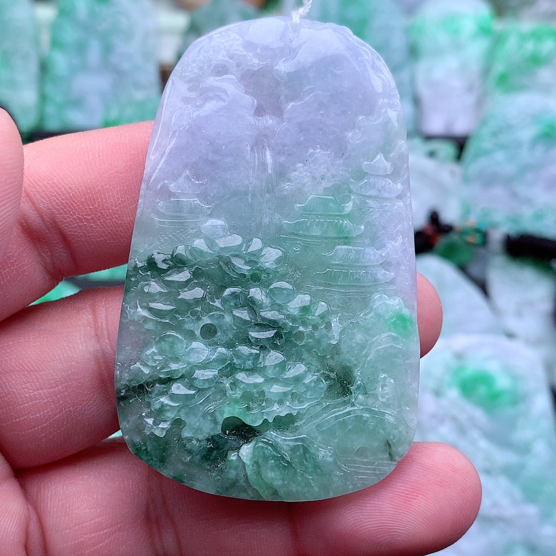 翡翠吊坠(不含链)未镶嵌