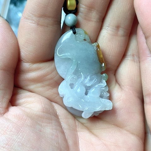 翡翠颈饰未镶嵌天然缅甸翡翠a货