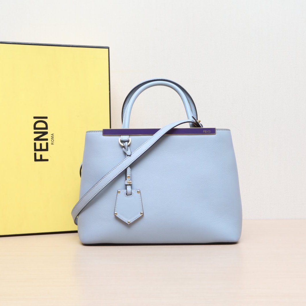 99新 FENDI/芬迪 【娇】PETITE 2JOURS 单肩包 皮革CP215052878