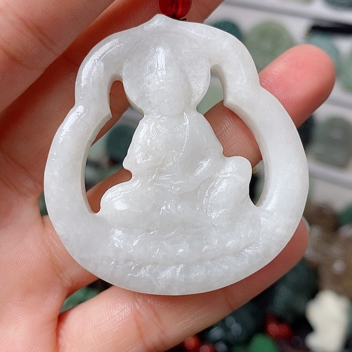 和田玉颈饰未镶嵌纯天然