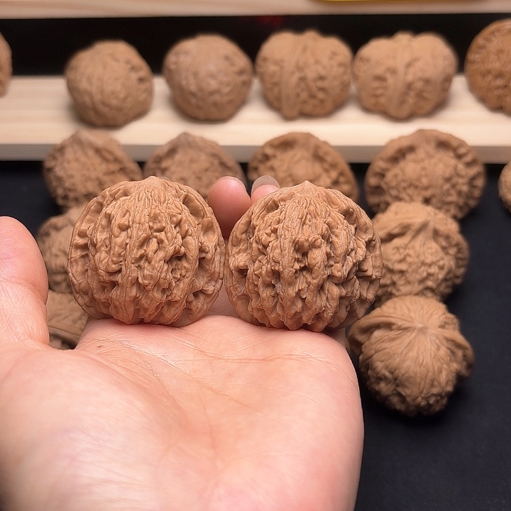 文玩核桃把件d**k41虎头