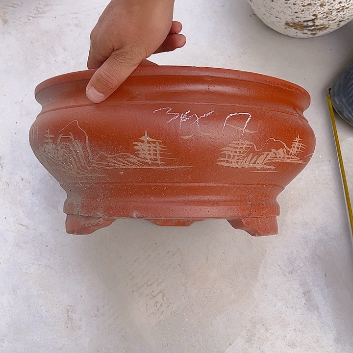 紫砂花盆特价清仓处理