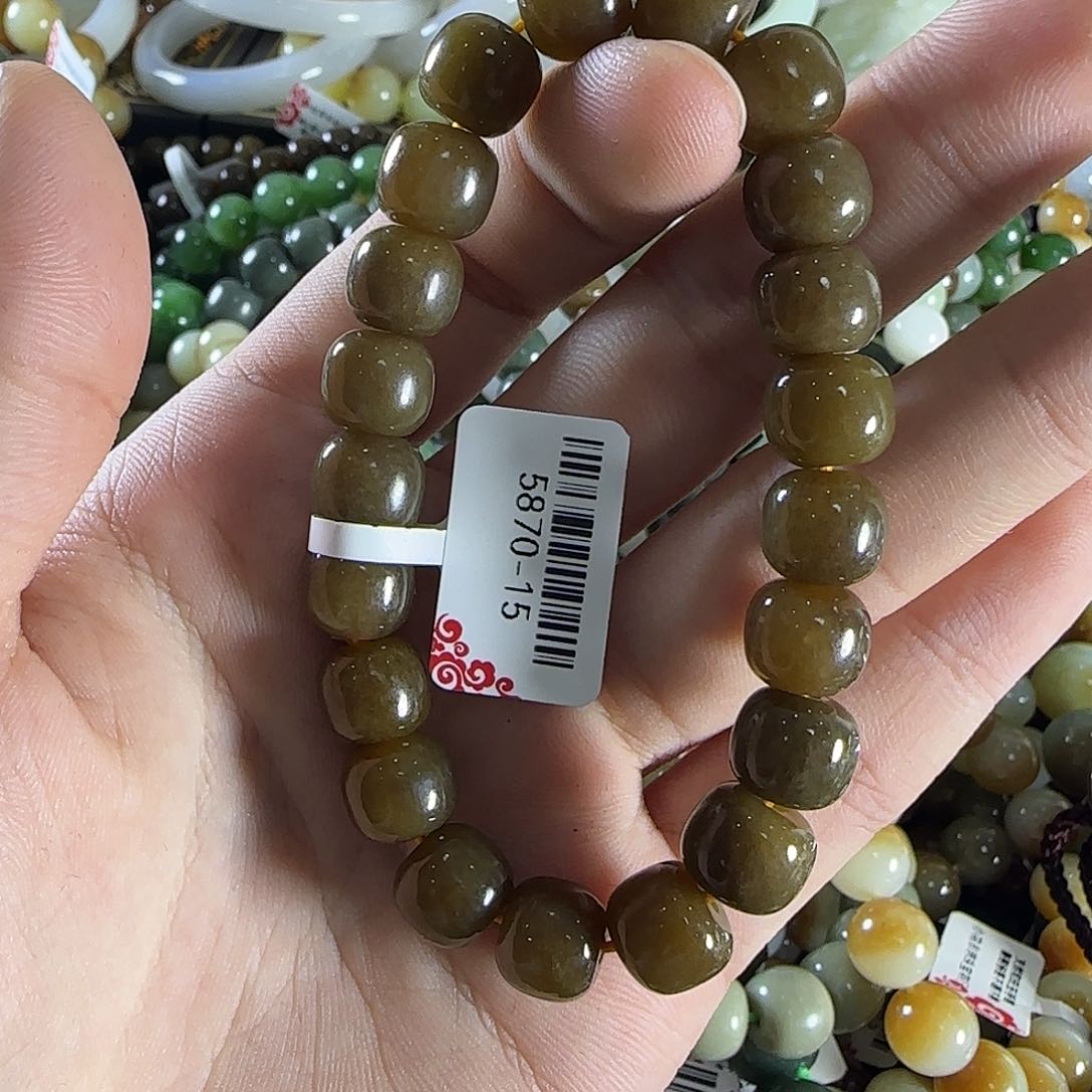 和田玉手链未镶嵌97