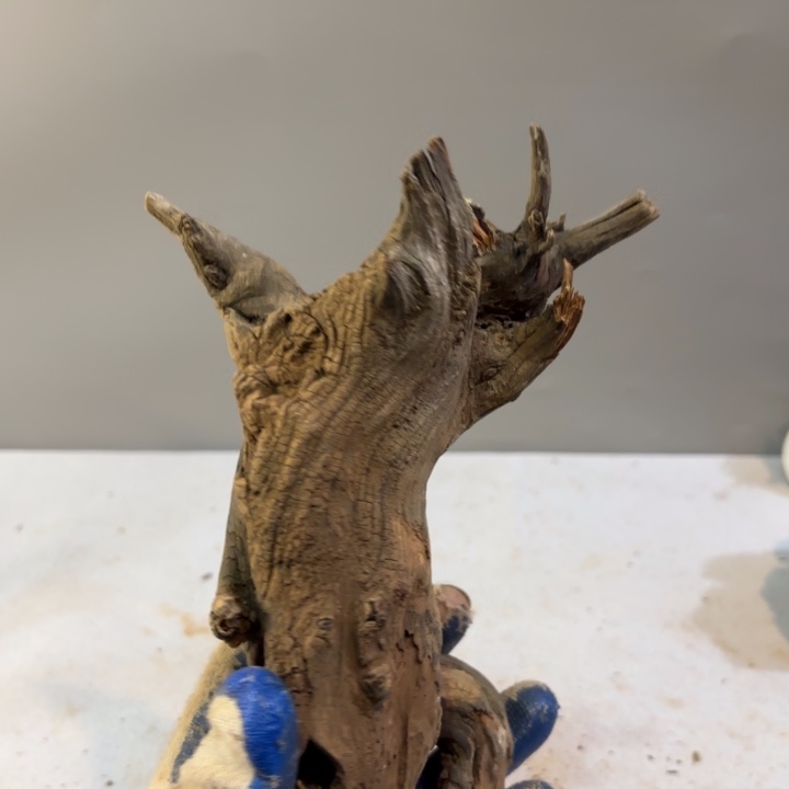 用***9崖柏高油纹理雕刻坨坨