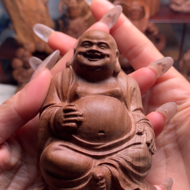 檀香木把件老山檀木米勒