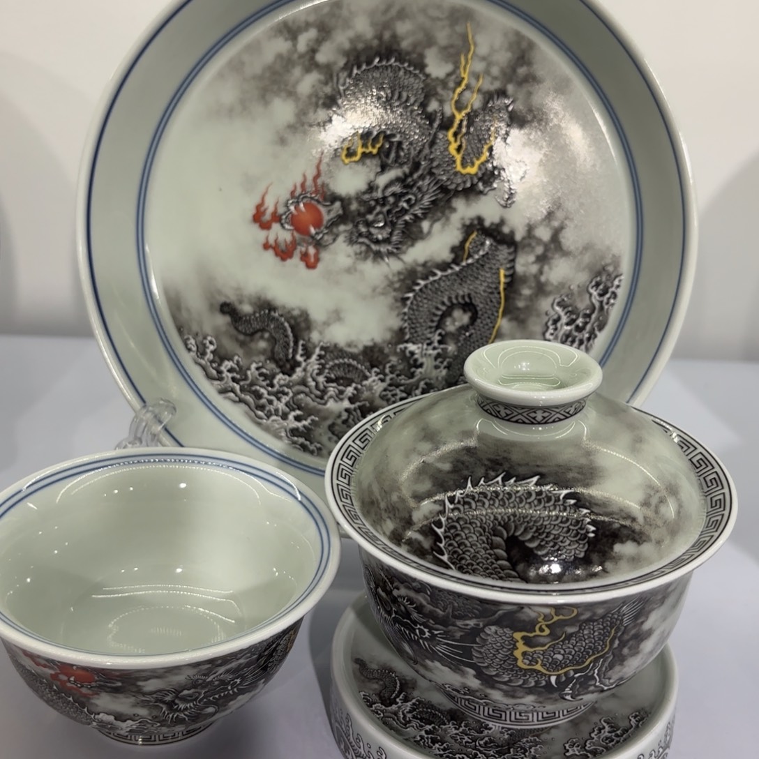 中***）景德镇陶瓷四件套