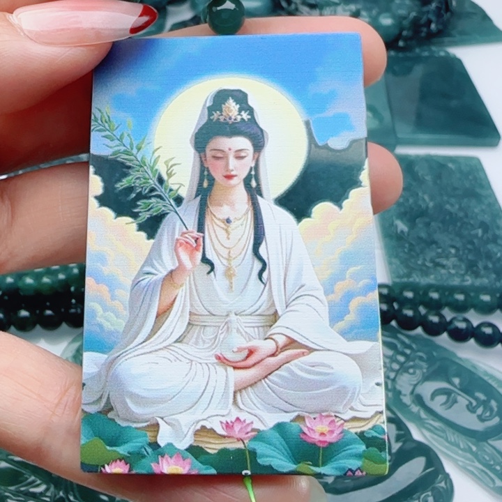 翡翠未镶嵌颈饰多样性发货天然A货翡翠