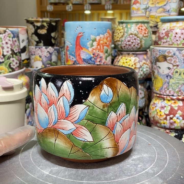 景德镇艺术手绘作品