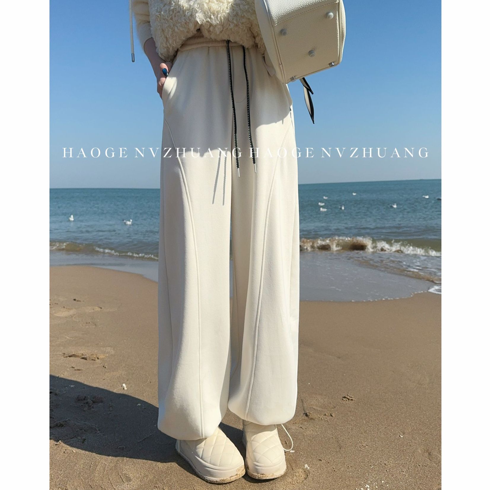 【婉儿】【保命裤】百搭时尚气质洋气小众高级休闲裤预HGQ5XXK4236A