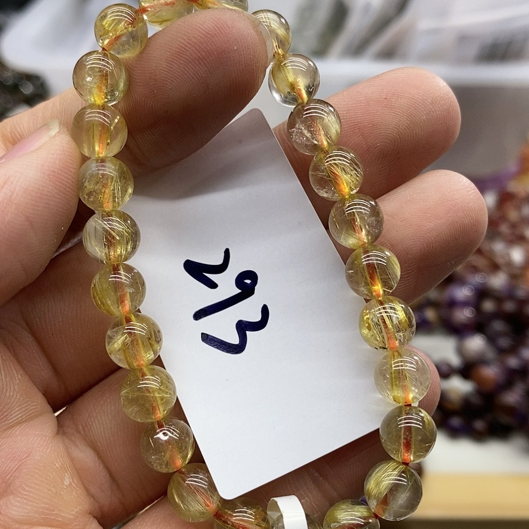 水晶手链未镶嵌天然