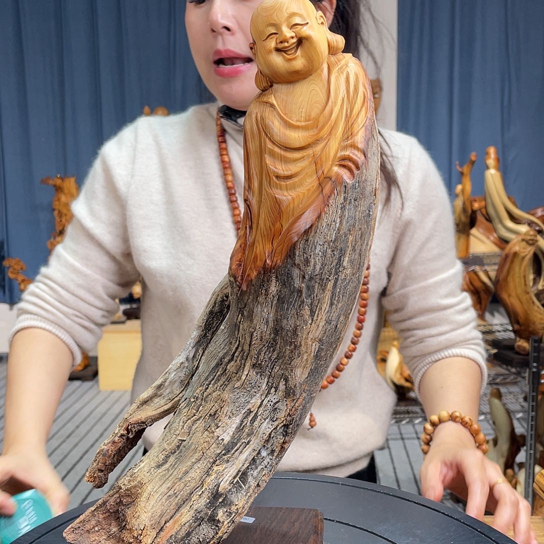 柏木（崖柏）随型摆件