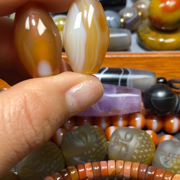 玛瑙/玉髓未镶嵌颈饰